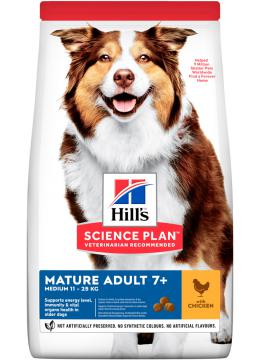 HILL'S SP Canine Mature Adult 7 + Medium Breed з куркою