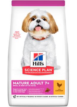 Hill's SP Canine mature Adult 7 + Mini Breed з куркою