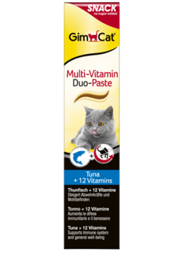 GimCat Multi Vitamin Duo paste ласощі з тунцем