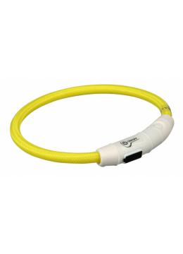 Trixie Safer Life USB нашийник жовтий