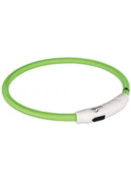 Trixie Safer Life USB нашийник зелений