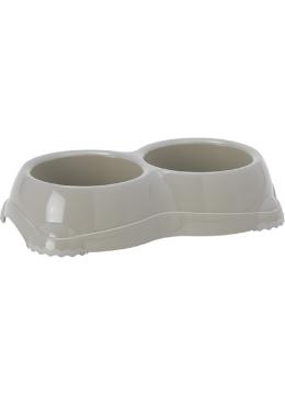 Moderna Smarty Bowl №1 подвійна пластикова миска, 2х330 мл