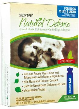 Sentry Natural Defense для собак до 7 кг