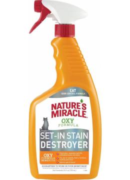 8in1 Nature's Miracle Orange Oxy знищувач плям і запахів для кішок