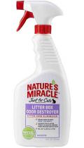 8in1 Nature's Miracle Litter Box Спрей проти запаху в котячому туалеті