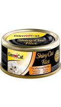 GimCat ShinyCat Filet Консервы тунец с тыквой