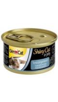 GimCat ShinyCat Консервы тунец с креветками