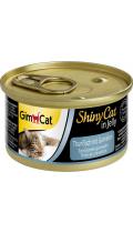 GimCat ShinyCat Консервы тунец с креветками