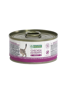 Nature's Protection Adult Cat Chicken & Shrimps