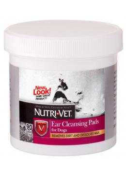Nutri-Vet Dog Ear Wipe Салфетки для гигиены ушей собак