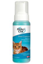 8in1 Perfect Coat Безводный пенящийся шампунь для котов