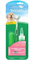 TropiСlean Fresh Breath набор для чистки зубов у щенков