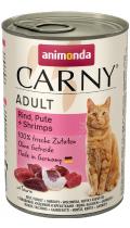 Animonda Carny Adult Cat говядина с индейкой и креветками