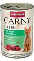 Animonda Carny kitten курица с кроликом и говядиной