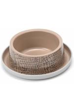 Moderna Trendy Dinner Brown WildLife пластиковая миска ситло-коричневая