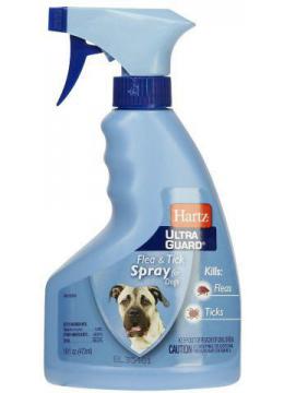 Hartz UltraGuard Flea&Tick Спрей от блох и клещей для собак
