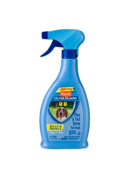 Hartz UltraGuard Flea&Tick Спрей от блох и клещей для собак