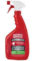 8in1 Nature’s Miracle Advanced Formula Спрей усиленной формулы от собачьих пятен и запахов