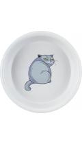 Trixie Ceramic Bowl Керамическая миска с котом