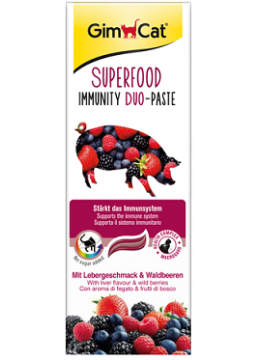 GimCat Superfood Immunity Duo Paste паста для иммунитета