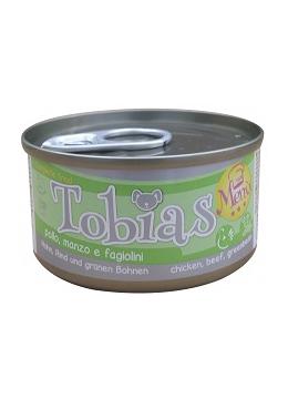 Tobias Menu Консервы для собак с курицей,говядиной и горошком
