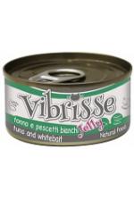Vibrisse консервы для кошек с тунцом и корюшкой в желе