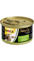 GimCat ShinyCat Консервы цыпленок с папайей