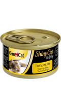 GimCat ShinyCat Консервы тунец с сыром