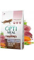 Optimeal Grain-Free Adult Cat беззерновой корм с уткой и овощами