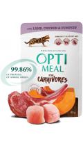 Optimeal Adult Cat с ягненком и курицей в тыквенном желе