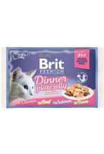Brit Premium Pouch Dinner Plate Jelly Кусочки в желе