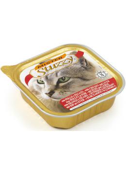 Stuzzy Mister Cat Паштет с курицей и печенью для кошек