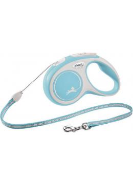 Flexi Рулетка New Comfort S 5м до 12кг трос