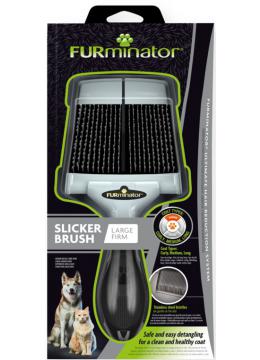 Furminator Slicker Brush Двухсторонняя щетка жесткая