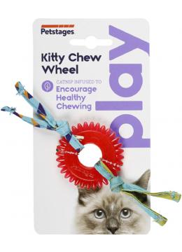Petstages Kitty Chew Wheel Колесо для котов с лентами