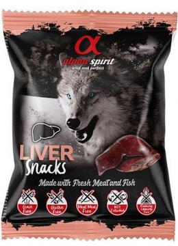 Alpha Spirit Snacks Лакомство для собак с печенью