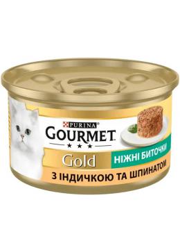 Gourmet Gold Нежные биточки с индейкой и шпинатом