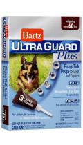 Hartz UltraGuard Flea & Tick Plus 4in1 капли для собак от 28 кг