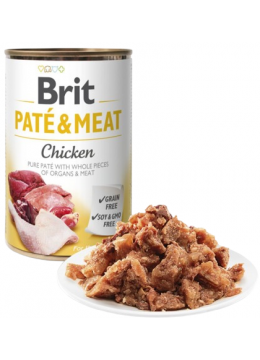 Brit Patе & Meat Chicken с курицей