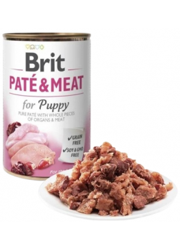 Brit Patе & Meat Puppy с цыпленком для щенков
