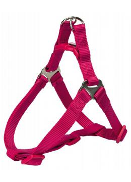 Trixie Шлея-петля Premium One Touch Harness нейлон Малиновая