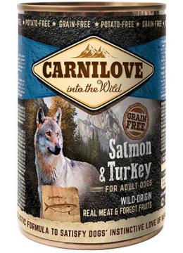 Carnilove Adult Dog с индейкой и лососем