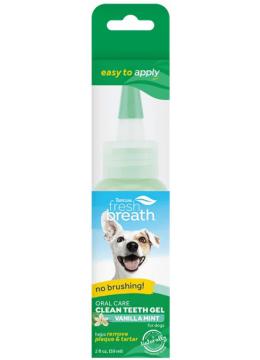 TropiСlean Fresh Breath Гель со вкусом ванильной мяты для чистки зубов у собак