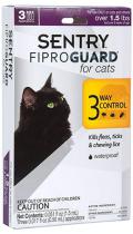 FiproGuard for cats Капли от блох, клещей и вшей