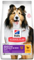 Hill's SP Canine Adult Sensitive Stomach & Skin Medium c Курицей