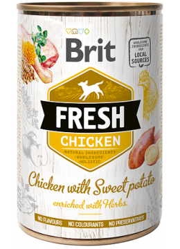Brit Fresh Chicken with Sweet Potato с курицей и картофелем
