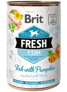 Brit Fresh Fish with Pumpkin с рыбой и тыквой