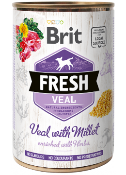 Brit Fresh Veal with Millet с телятиной и пшеном