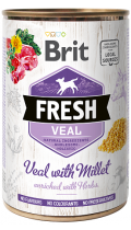 Brit Fresh Veal with Millet с телятиной и пшеном