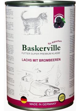 Baskerville Kitten Лосось с ежевикой